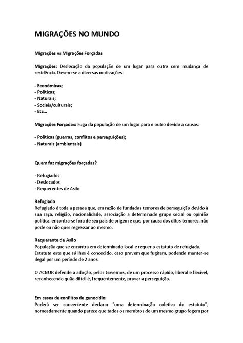 Migrações De Retorno 4