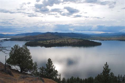 outside of the bubble: Cromwell Island in Flathead Lake