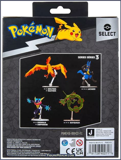 Moltres Pokemon Select Series Jazwares Action Figure