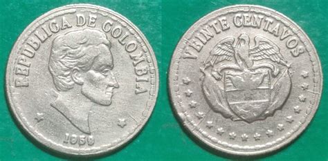 Colombia 20 Centavos 1959