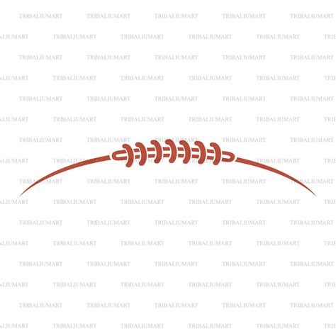 Football Laces Cut Files For Cricut Clip Art Silhouette Etsy