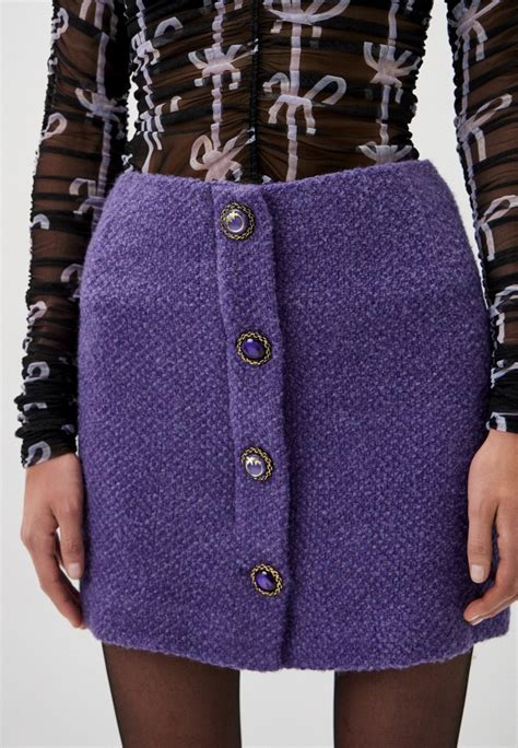 Юбка Pinko, цвет: фиолетовый, RTLACU753602 — купить в интернет-магазине ...