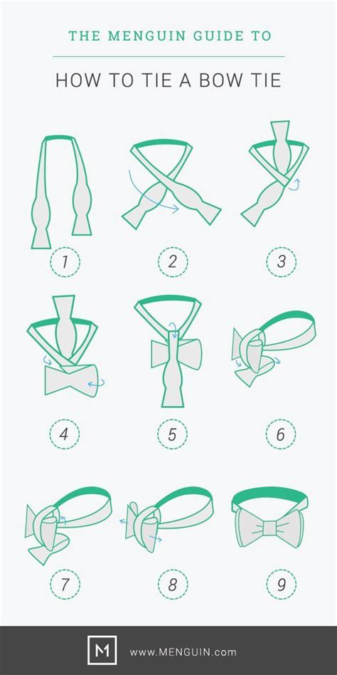 How To Tie A Bow Tie | Menguin | Tie knots men, Bow tie dress shirt ...