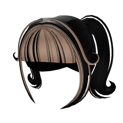Black Blonde Hair Roblox