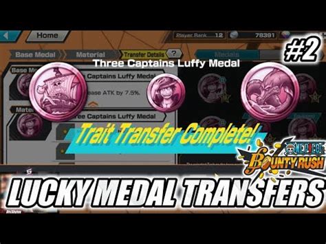 Got My First 9 Medals RNG With Medal Transfer Guide OPBR F2P LIFE