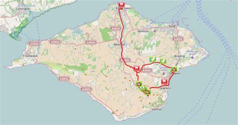 Red Squirrel Trail On The Isle Of Wight Uk