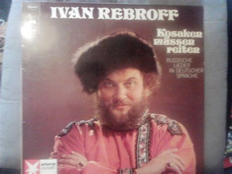 Ivan Rebroff Kosaken M Ssen Reiten Lp Album Vinyl Schallplatte