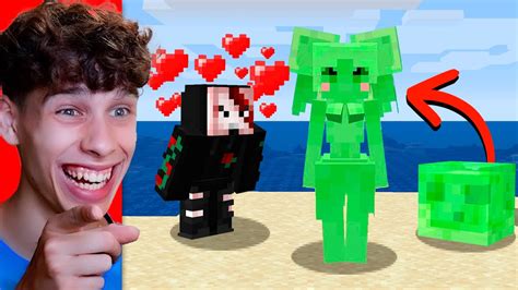 Trolleé a Mi Amigo Convirtiendo en CHICAS los Mobs de Minecraft YouTube