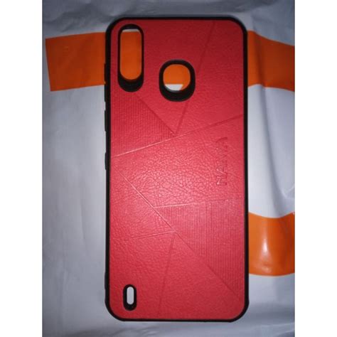 Infinix Hot Hot Lite Tecno Spark Camon Air ASN Case Skin Texture Leather Finish