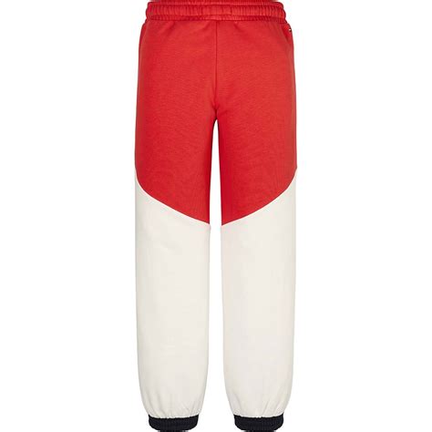 Tommy Hilfiger Colorblock Sweat Pants Red Dressinn