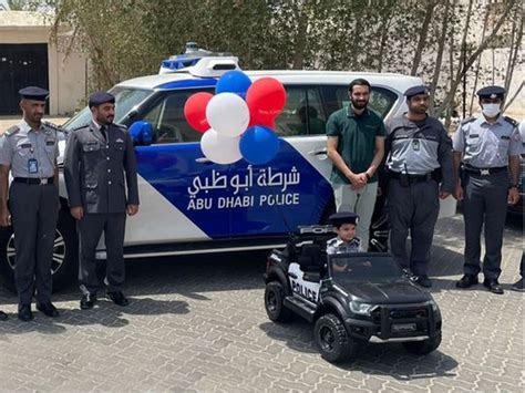 Abu Dhabi Police gift mini car to Emirati boy with terminal illness | Uae – Gulf News