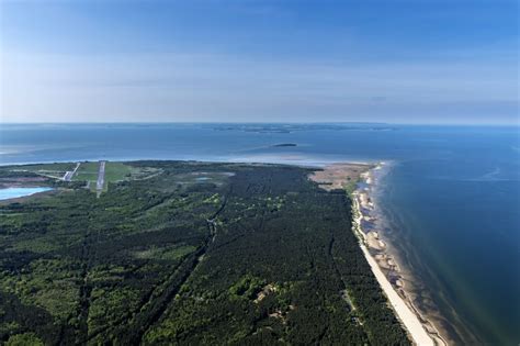 Luftbild Peenem Nde Hafenanlagen Am Ufer Des Hafenbeckens Der Peene