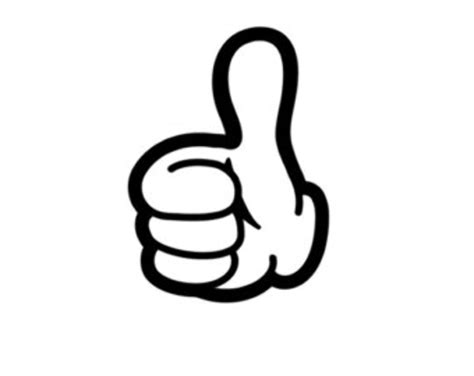 Download High Quality thumbs up clip art mickey Transparent PNG Images ...