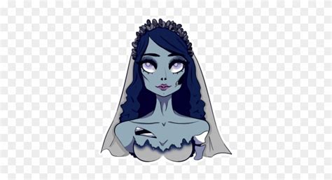 Emily The Corpse Bride Sticker By Caroldrawsstuff Tim Burton Free