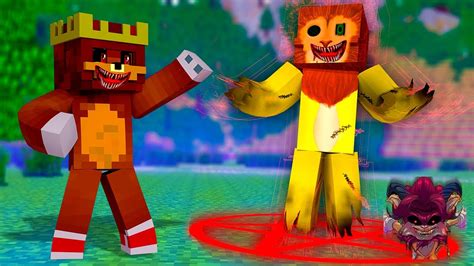 LEON EXE CREA EL PRIMER DIOS OSCURO LEON DOLL EN MINECRAFT MUNDO LEON