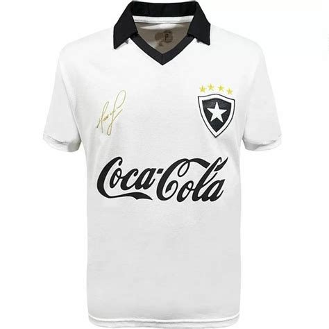 Camisa Botafogo Branca Maurício 89 Coca