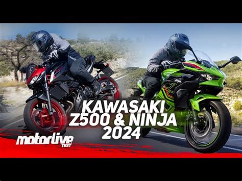 TEST Kawasaki Z 500 Et Ninja 500 MOTORLIVE YouTube