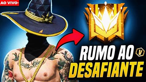 Free Fire Ao Vivo Nova Temporada Ranqueada Rumo Ao Desafiante