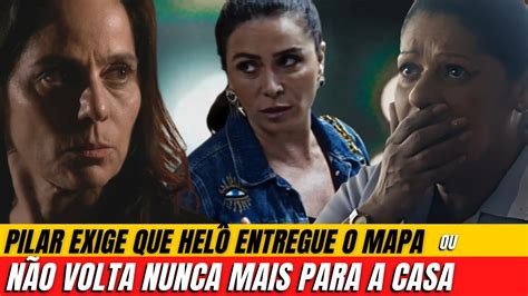 Creusa evapora e vê Pilar virar demônio no cativeiro RESUMO NOVELA