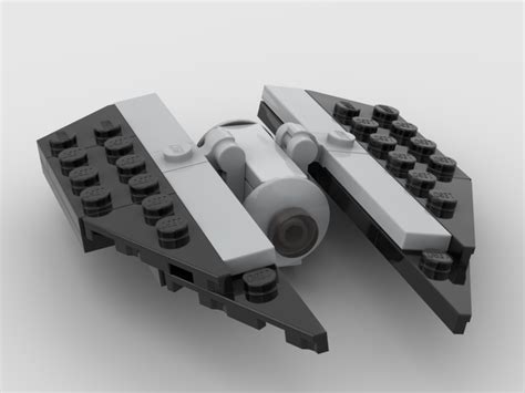 LEGO MOC micro scale TIE striker by Lego_things_and_stuff | Rebrickable ...