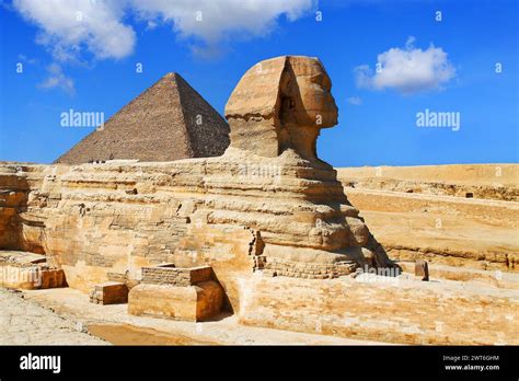 The Sphinx of Giza in Egypt, Giza, Egypt Stock Photo - Alamy