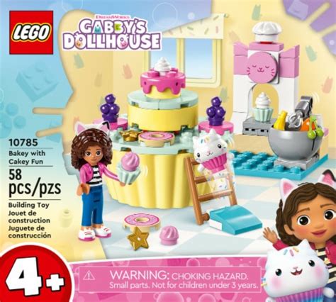 LEGO® DreamWorks Gabby's Dollhouse Bakey With Cakey Fun Building Set 10785, 58 pc - Kroger