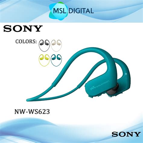 Sony NW WS623 Bluetooth Walkman MP3 Player Waterproof Dustproof With