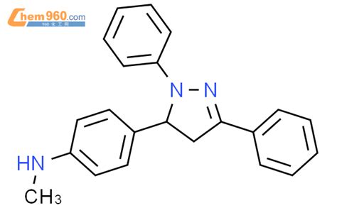 72343 98 7 Benzenamine 4 4 5 Dihydro 1 3 Diphenyl 1H Pyrazol 5 Yl N