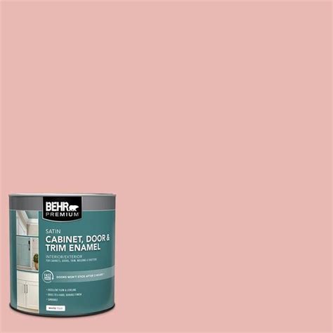 Behr Premium Qt Mq Noble Blush Satin Enamel Interior Exterior