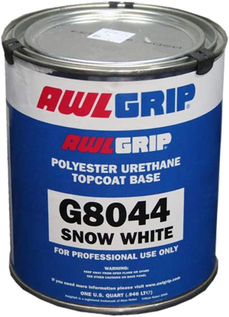 Awlgrip Premium Polyester Urethane Top Coat Quart Snow