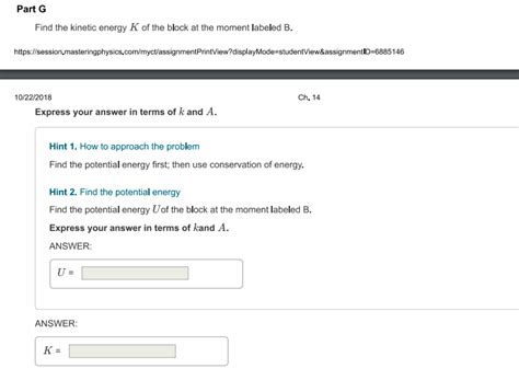 Solved Consider a harmonic oscillator at four different | Chegg.com 