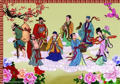 八仙祝寿图图片免费下载八仙祝寿图素材八仙祝寿图模板 图行天下素材网