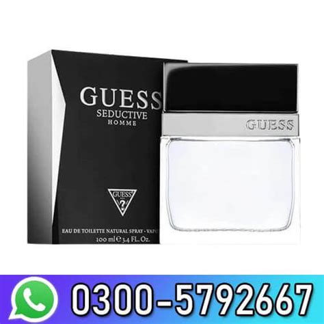 Guess Seductive Homme Black Eau De Toilette For Men 100 ML In