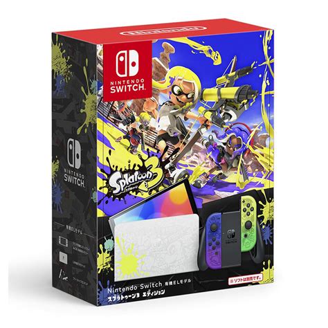 Nintendo Switch Oled Model Splatoon 3 Special Edition