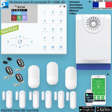 Alarme Maison Pi Ces Alarme Maison Sans Fil Ip Gsm Orion Meian