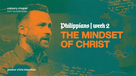 Philippians The Mindset Of Christ Chris Baselice Service Youtube