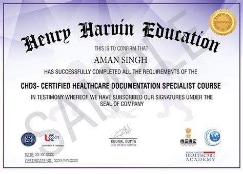 CHDS Certified Healthcare Documentation Specialist Course In Sakai