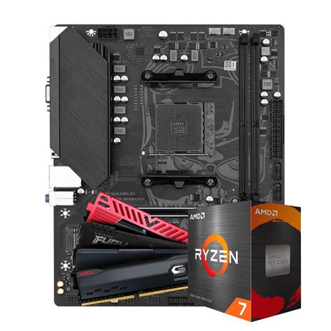 Kit Upgrade Maxsun B550m 25g Ms Terminator Amd Ryzen 7 5700x