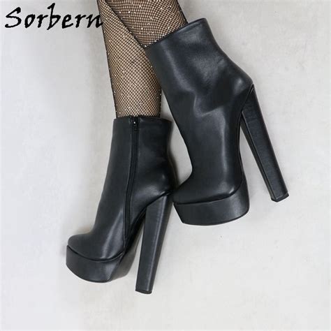 257.0US $ |Sorbern 20cm Super High Heels Boots | Sorbern High Platform ...