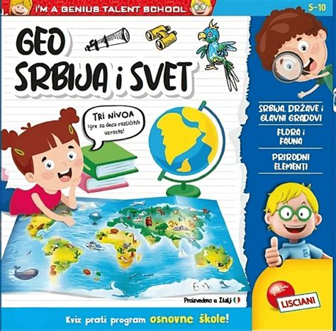 Edukativna Igra Geografija Montesori Svet