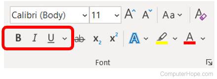 How To Change The Font Color Size Style Or Type In Word Correct Work