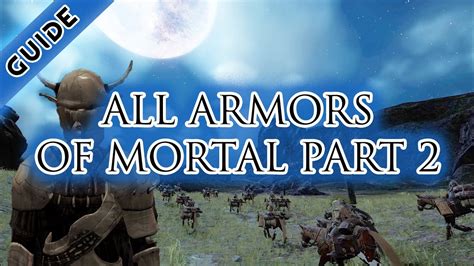 Mortal Online 2 All Armors Part 2 That Will Come To MO2 Showing How