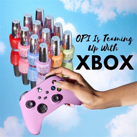 Opi Is Teaming Up With Xbox Sandras Closet