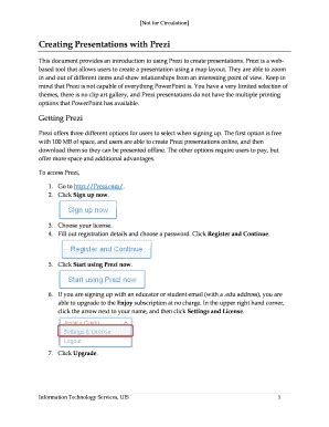 Fillable Online This Document Provides An Introduction To Using Prezi