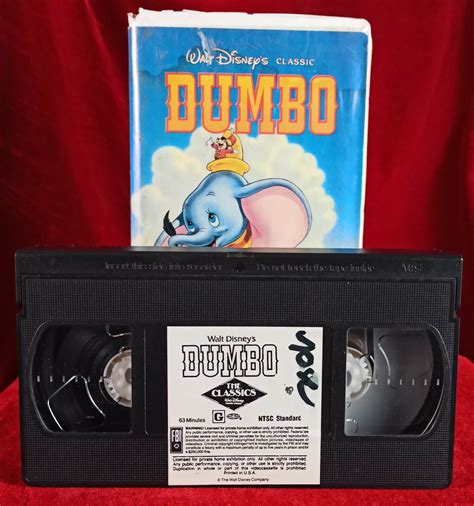 Dumbo 1989 Vhs