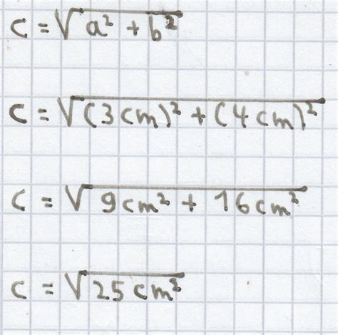 Mathematik Nachhilfe Aufgaben Zum Satz Des Pythagoras Teil 1