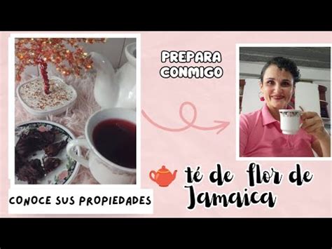 Te explico CÓMO preparar el TÉ de la FLOR DE JAMAICA BENEFICIOS y