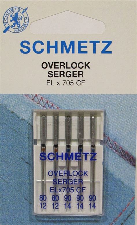 Schmetz Overlock ELX705 CF 80 90