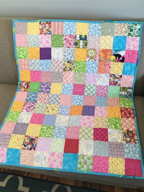 Baby Quilt Cotton Quilt Crib Bedding Toddler Quilt Mat for Baby Car ...