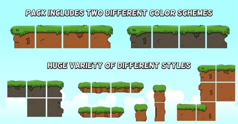 2D Grass Tile Platformer Game Godot Assets Marketplace